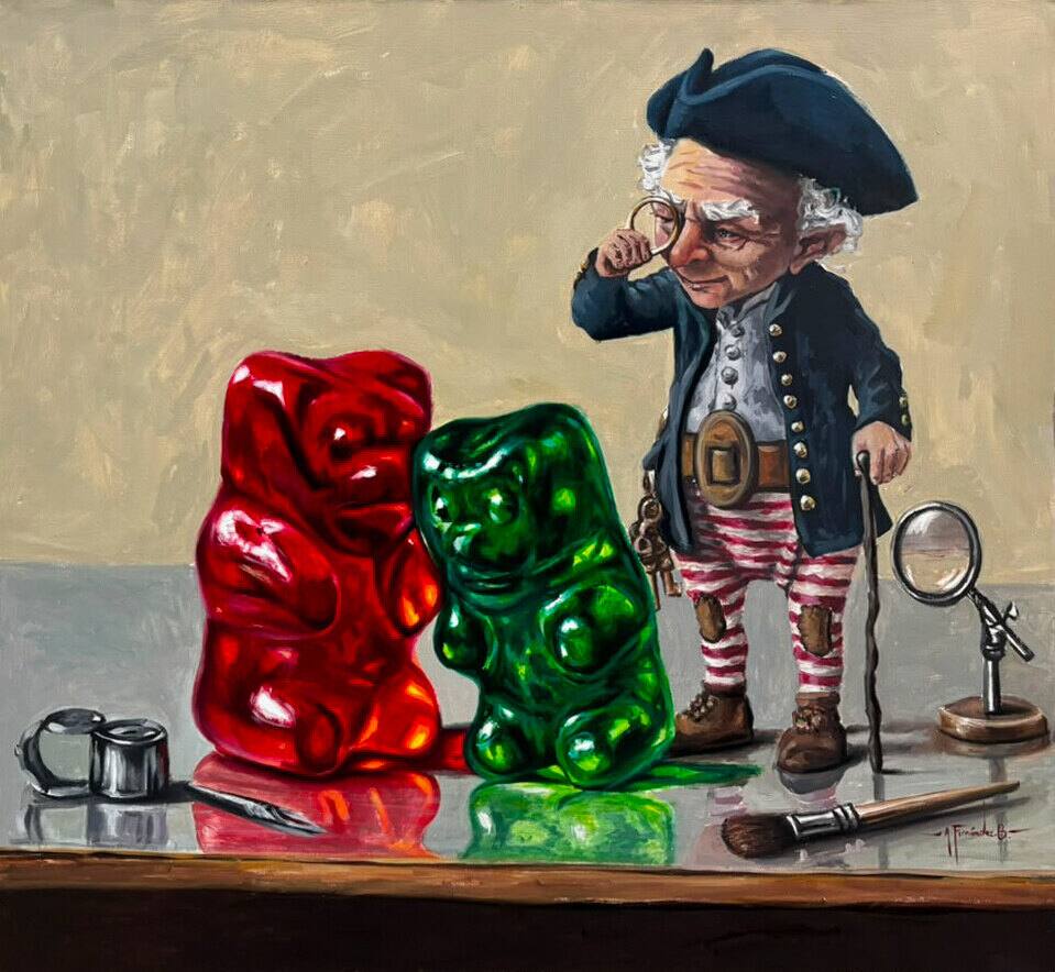 Examinando panditas — Alfonso Fernández