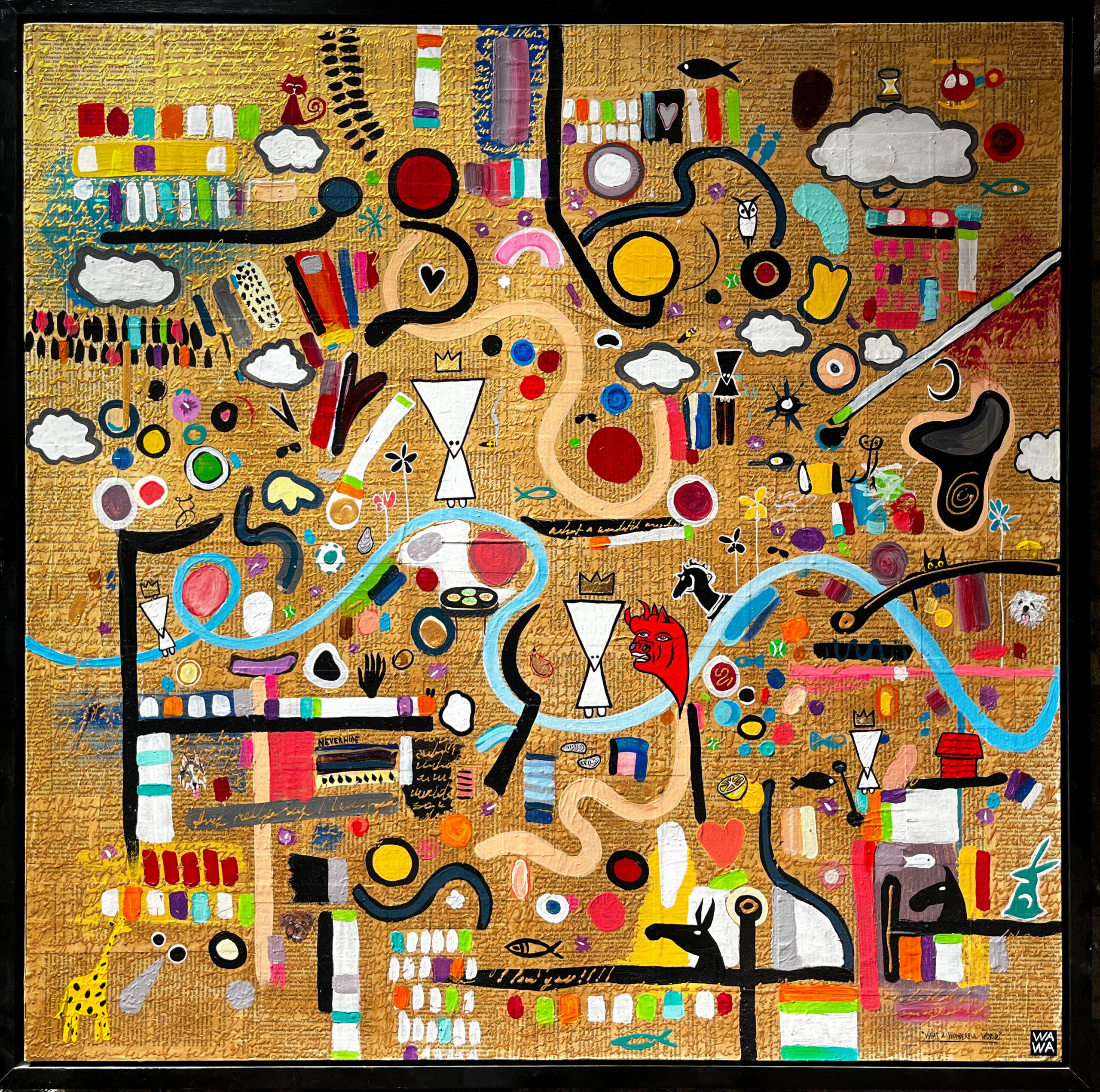 What a Wonderful World, obra de WAWA